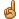 Omhoog wijzend